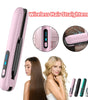 Portable Wireless Hair Straightener – 2-in-1 USB Curler