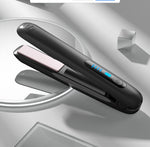 Portable Wireless Hair Straightener – 2-in-1 USB Curler