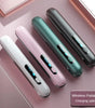 Portable Wireless Hair Straightener – 2-in-1 USB Curler