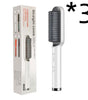 Dual-Purpose Hair Straightener & Curling Brush – Negative Ion Hot Comb