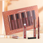 Lipstick & Lip Liner Set – 12 Pcs Matte, Waterproof, Perfect Makeup Gift